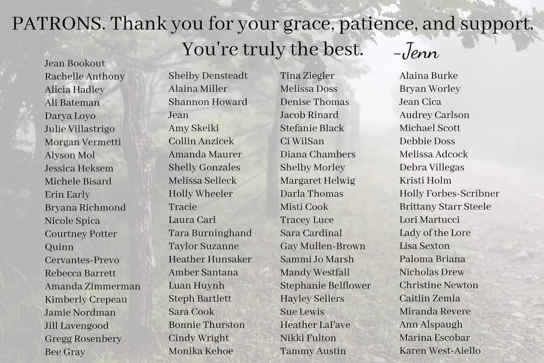 PATRON APPRECIATION POST! You guys ROCK!