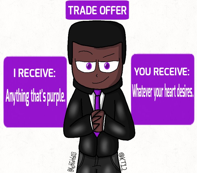 keithtate6003's tweet photo. Trade Offer
#TradeOfferMeme #TradeOffer https://t.co/gip5pFN1iT