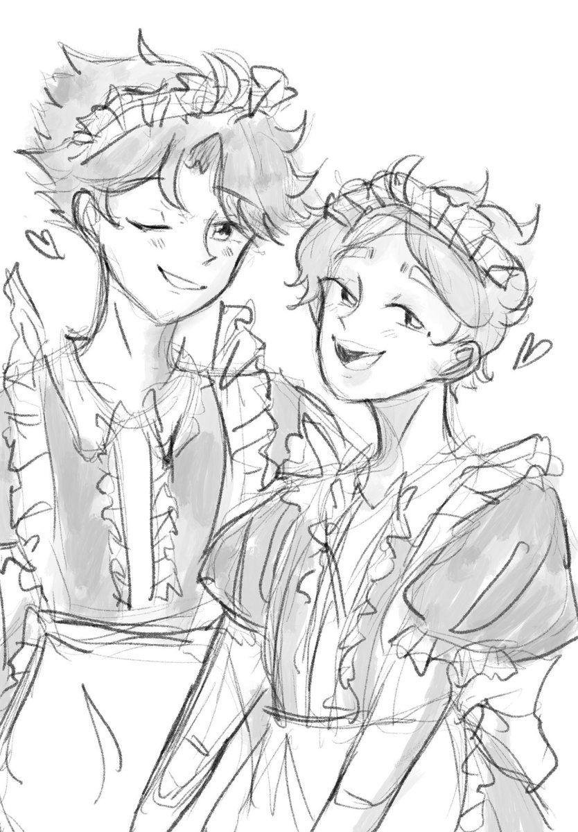 oisuga #メイドの日 #及菅 