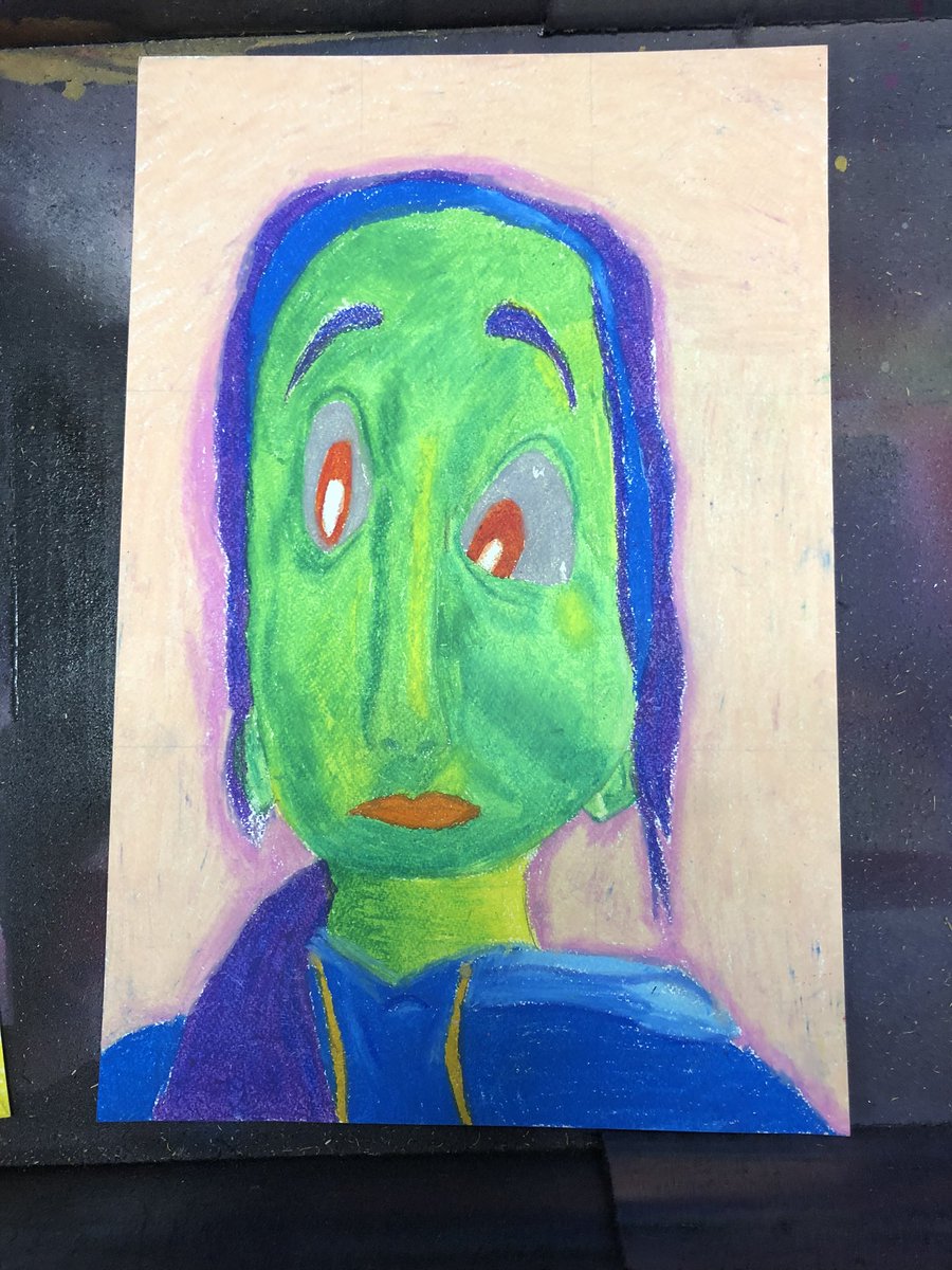 gmsnelsonart's tweet photo. Fauvism Selfies-more faves! @Griffin_MS https://t.co/c4r1clPWza