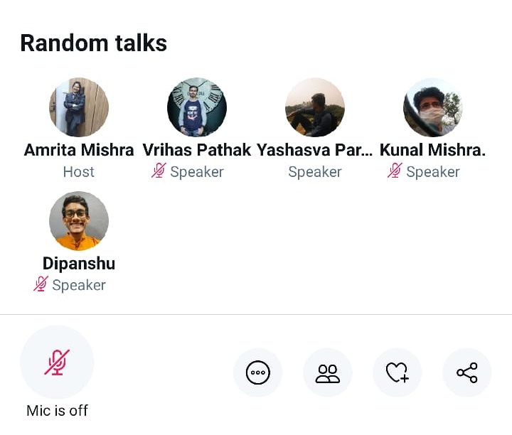 creatoramrita's tweet image. An amazing 1 hour+ talk with a spontaneous Space. 🔥🔥🔥

What is a random thing that you&apos;ve done recently which made you extremely happy?

#randomtalks #TwitterSpaces
