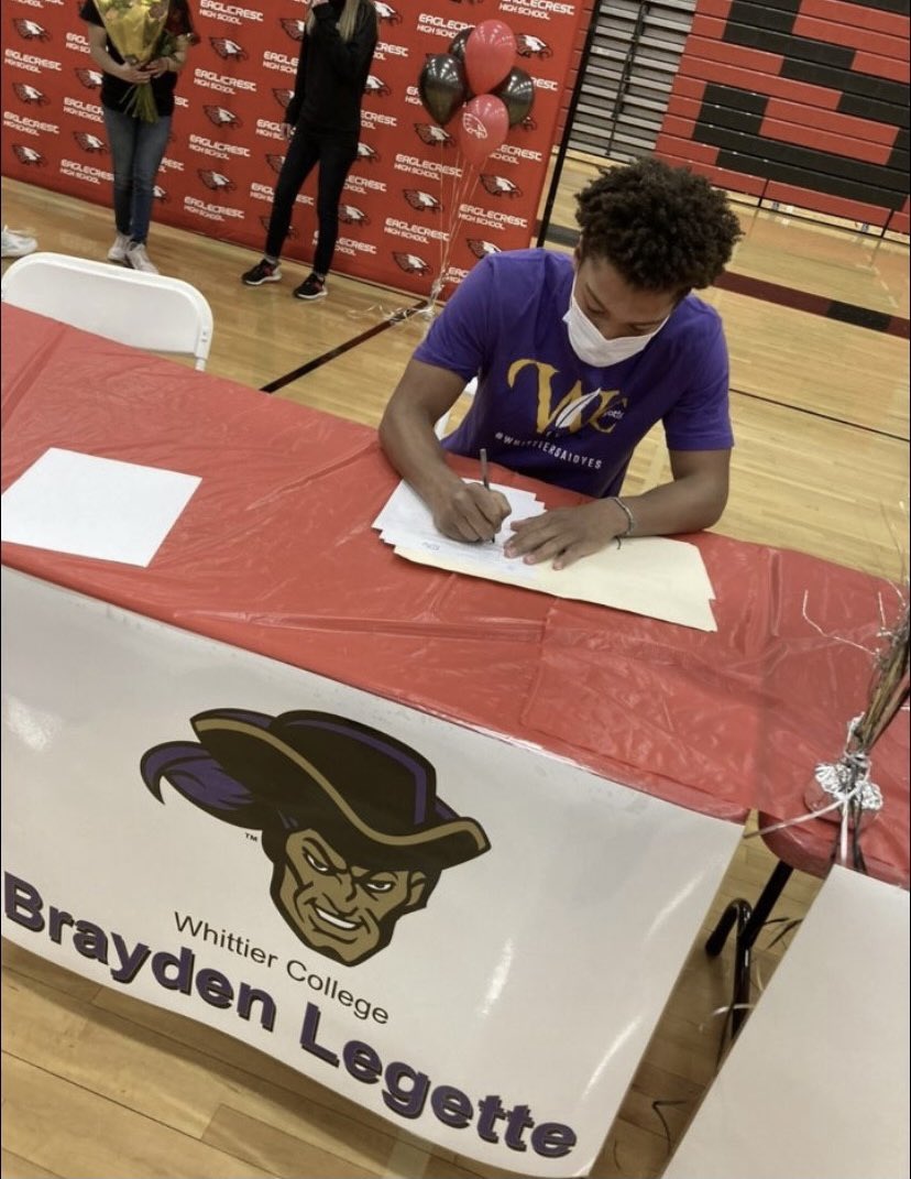 Introducing Brayden Legette! Brayden comes from Centennial, CO and played his high school lacrosse at Eaglecrest High School #poets2025 #poetpride #whittieriscoming 😎✒️🥍🌴