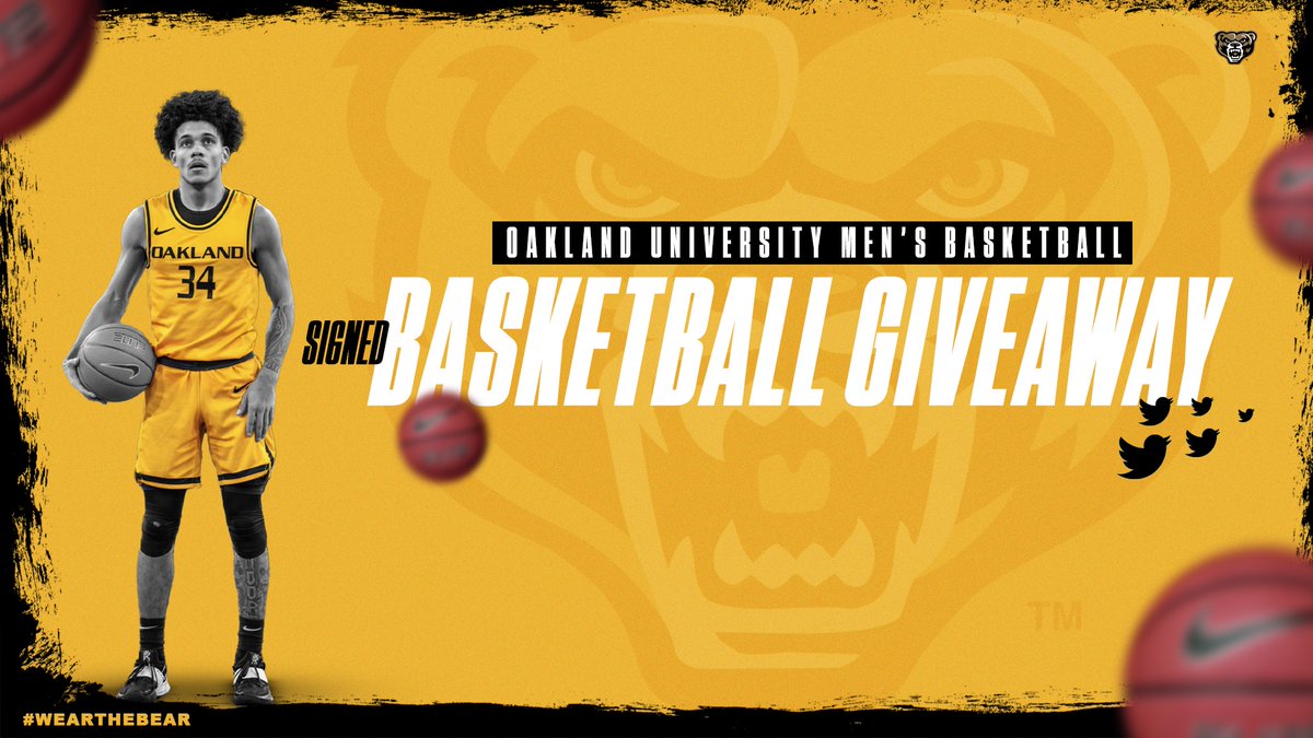 🚨 GIVEAWAY ALERT 🚨

𝐋𝐢𝐤𝐞 &amp; 𝐑𝐞𝐭𝐰𝐞𝐞𝐭 for a chance to win a SIGNED OAKLAND BASKETBALL. 

The winner will be announced tomorrow!
