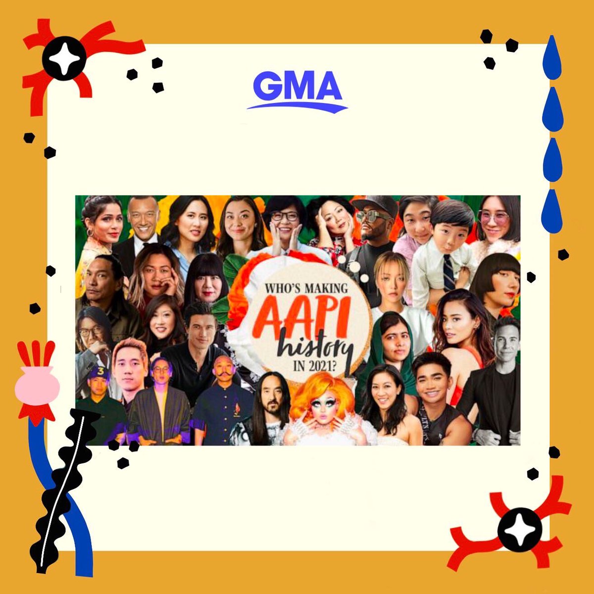 beinstevie's tweet photo. Thanks @annasui for nominating me @GMA Inspiration List of whoβs making AAPI history in 2021. I β€οΈ being 2nd gen & really value how it shapes my person & work. Shoutout 2 my Asian American Pacific Islanders #doingthework #gainingsuccess #sharingthetalent π«ππΉ#aapiheritagemonth https://t.co/F142CKxl7t
