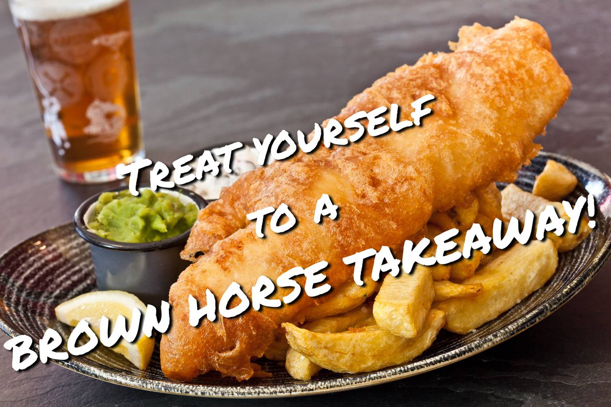 Takeaways available tonight, message now or check out One Delivery app. #brownhorseinn #takeaway #onedelivery