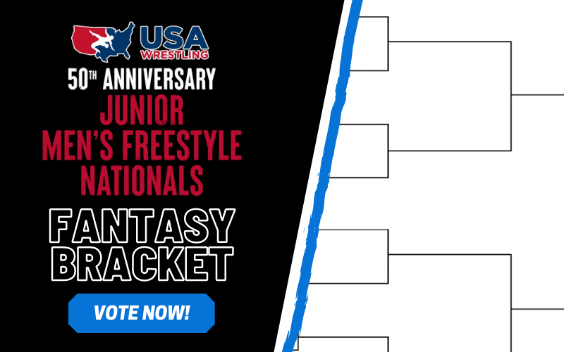 Five match-ups still up for grabs in 50th Junior Nationals fantasy bracket first round; voting ends today for this round

📝 and 🗳️: go.teamusa.org/2SFlS8Z