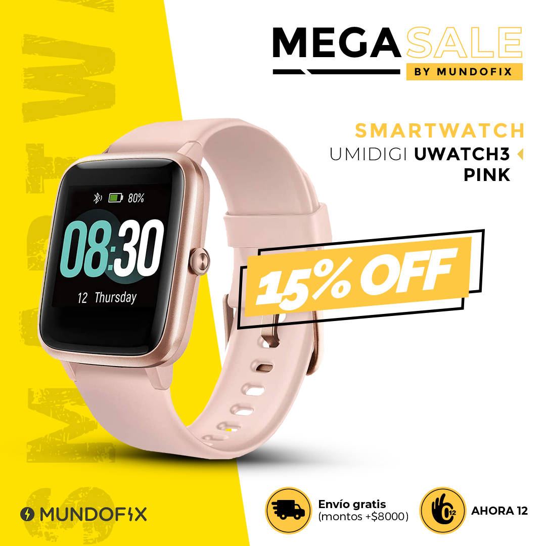 mundofix's tweet photo. Necesitas un nuevo Smartwatch para llegar a tiempo al Mega Sale y conseguir la cámara que tanto necesitas para tus videollamadas o streaming 😜

Para más info ingresa en 👉 https://t.co/zgd4K3adhh 👈 https://t.co/CpvR1GA5y2
