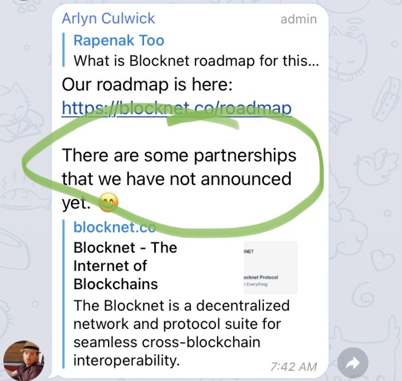 crypto_ved's tweet photo. Hmm 🤔....
More good things on the way with @The_Blocknet $BLOCK https://t.co/2hhJD8xnHu
