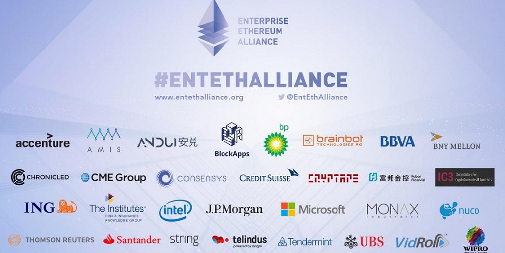 5.3: Did I mention that  $UBT will be the only token chosen in this framework to service Enterprises (that are recruited through the Alliance)?!All 4 members are apart of  @EntEthAlliance Amongst the sides of enterprises such  @IOSGVC,  @jpmorgan,  @Microsoft,  @Shell, etc.