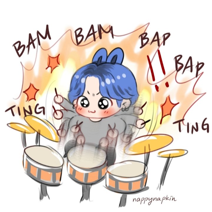 「I'm voting for @BTS_twt for #BBMAsTopSoc」|nappi⁷ (slow)のイラスト