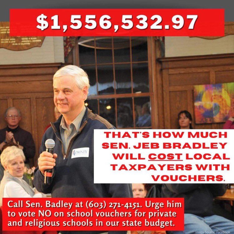 CorbettForNH's tweet photo. Remember this when Jeb talks about ‘protecting the tax payer’ next fall. #NHPolitics https://t.co/azbltKUHrz