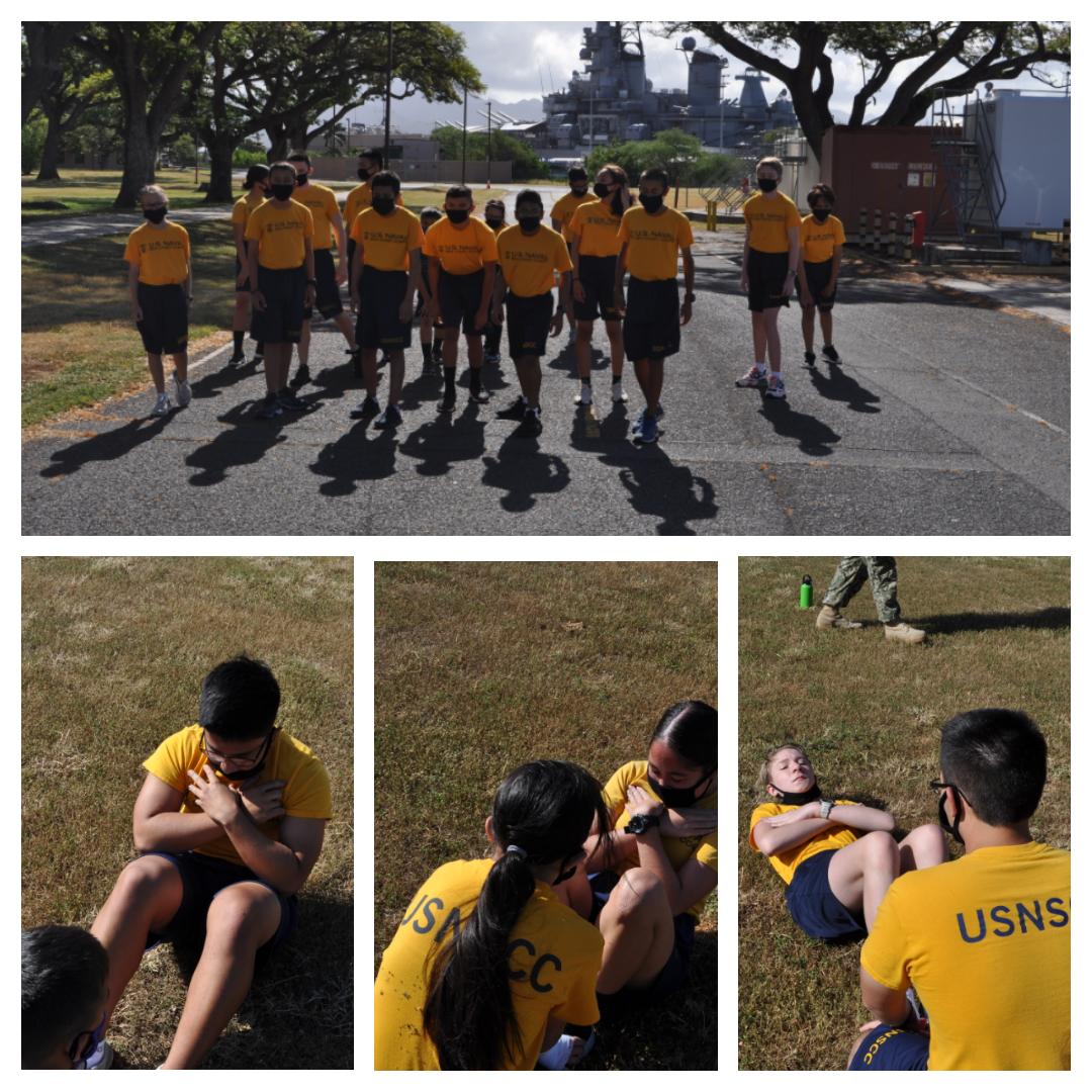 HawaiiSeaCadets's tweet photo. Saturday's drill
Physical Fitness
#ChartYourCourse
With the
#USNSCC
#SeaCadets
#FutureNavy
#FurureLeaders
#PRT
#PhysicalReadinessTest https://t.co/PyRPWz1wNH