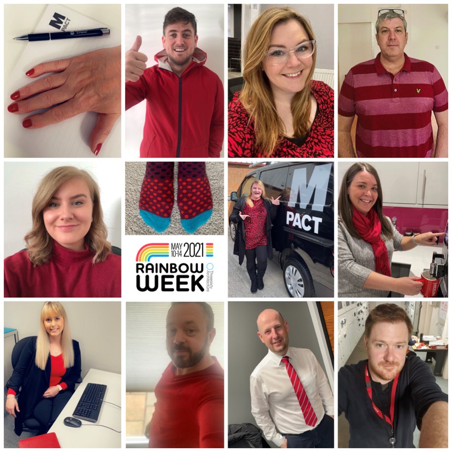 MPACTGRP's tweet photo. The MPACT team kicking off #rainbowweek2021 by wearing Red today!

Check out the link below to find out more on how to support Ronald McDonald House through #rainbowweek2021

https://t.co/xgKln4VSKa https://t.co/lWyHvnucXR