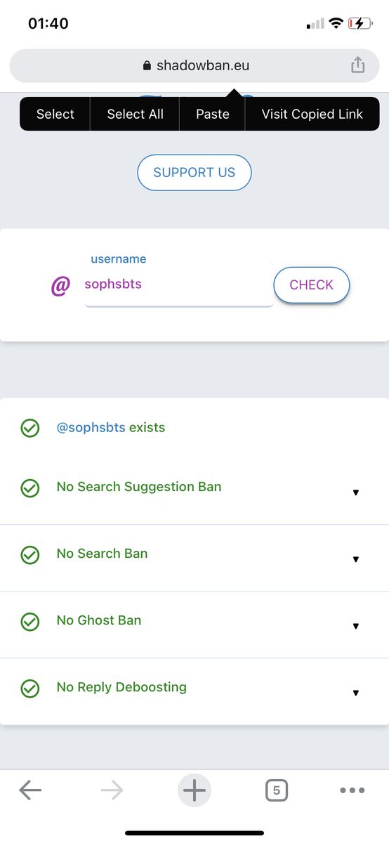 +support form available under  https://help.twitter.com/forms/feature_report?feature=searchHow to check if you are shadowbanned? You can try to see if Twitter search bar is seeing your recent tweets. The best if someone else check for you Use this website  http://shadowban.eu . If it’s down, come back later