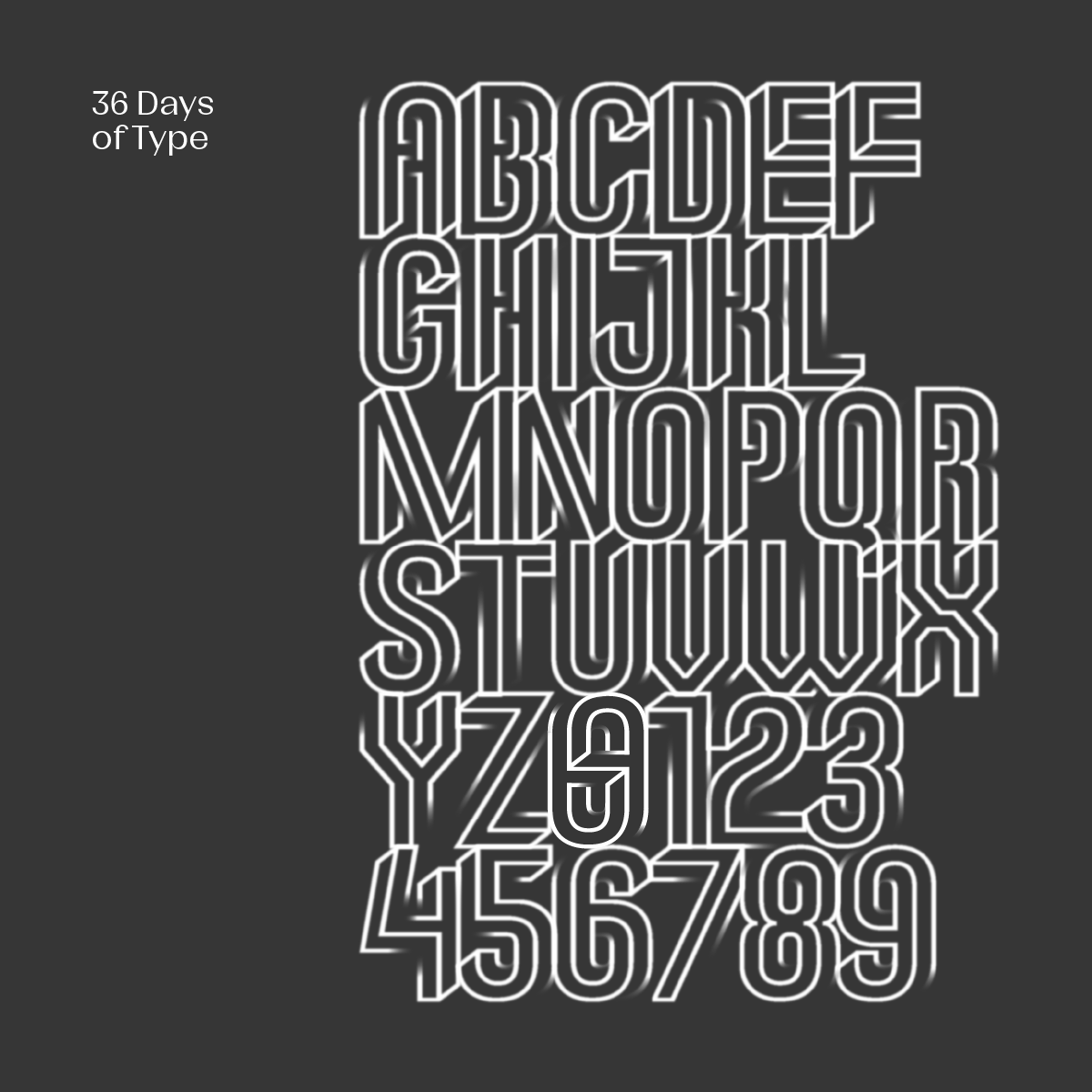 This was the result of our #36daysoftype