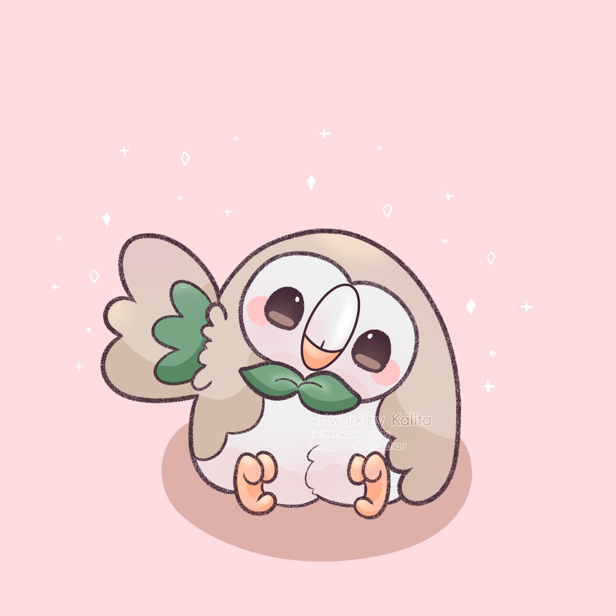 kalita_chan's tweet photo. The winner of this week is... Rowlet! 💖
✨Tell me in the comments which starter should I draw for next Monday✨

#Rowlet #Pokemon #StarterMonday https://t.co/8MUzuovLOG