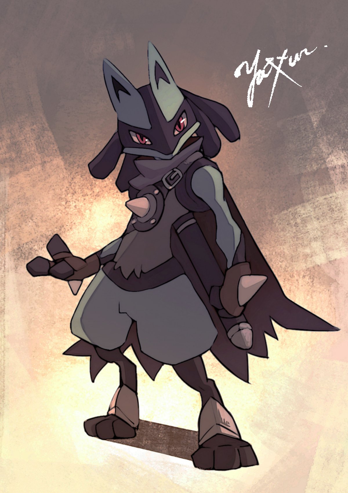 Yottur 勇者ルカリオ イラスト ポケモン T Co Eld5nlzthh Twitter