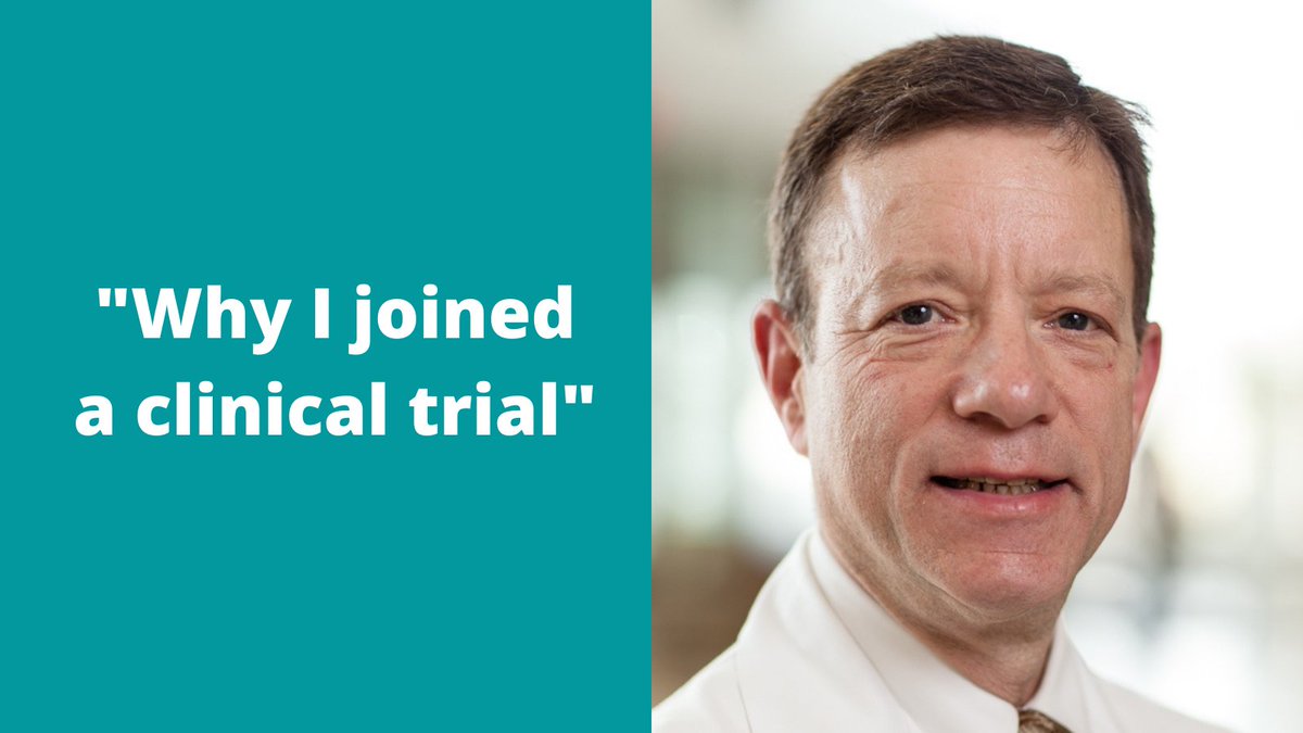 Dr. Alan Lyss runs cancer clinical trials. He joined a symptom management clinical trial when he was diagnosed with cancer, to show his patients he believes in his role as a trial investigator. Learn more:go.usa.gov/xHGyp @HeartlandOncDoc @HeartlandNCORP