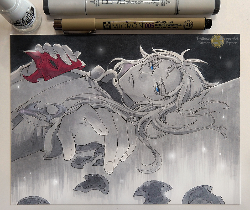 BellPepperArt's tweet image. Adult Eli!💗I've decided to go for a different shading for both my Elidibus drawings. I hope you like it!🥺✨The feelings... 😭
This will also be a prize choice for the raffle pinned to my profile!
#FFXIV #FF14 #Elidibus #Ascians