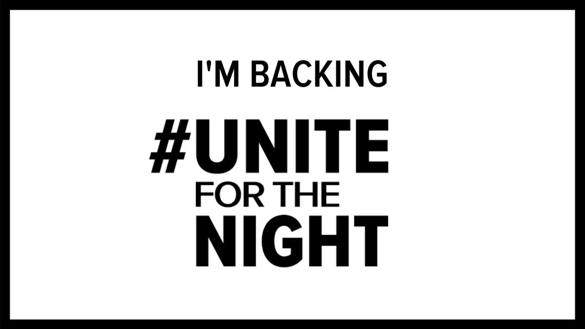 In 7 days a part of the hospitality industry will begin to welcome back customers BUT there is still a huge part of the industry left IN THE DARK! The night time sector still has no roadmap out of lockdown from Welsh Government.

#UniteForTheNight and RT to show your support!👊🖤