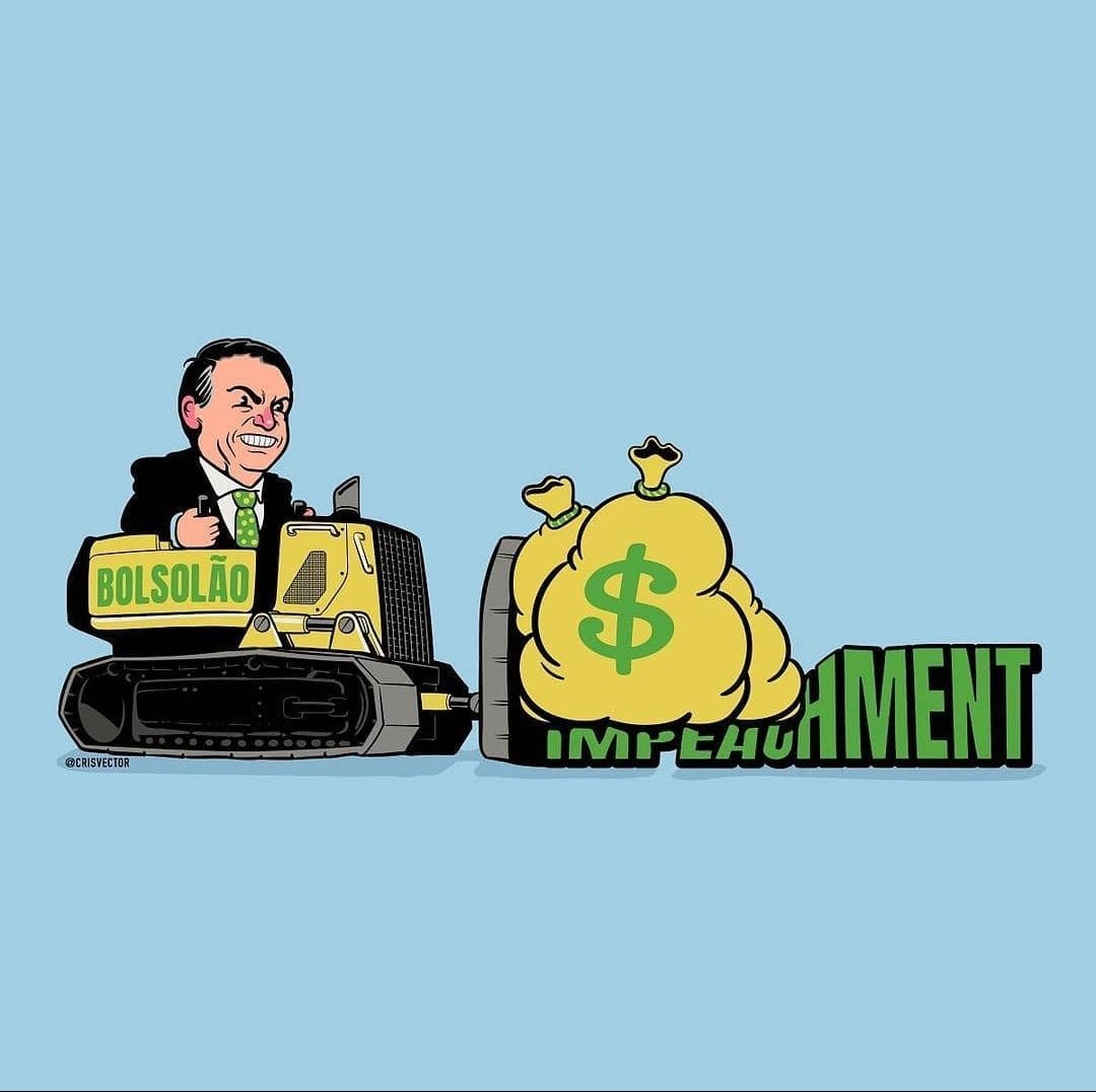 davidmirandario's tweet photo. Bolsonaro fez um esquema de R$ 3 bilhões apelidado de Bolsolão ou Tratorão. O esquema criou um "orçamento paralelo" para emendas destinadas a compra de tratores por valores até 259% mais caros.
Quantas vacinas poderiam ser compradas com 3 bilhões?
Arte @crisvector
#Bolsolao https://t.co/GkEgllJ9rF