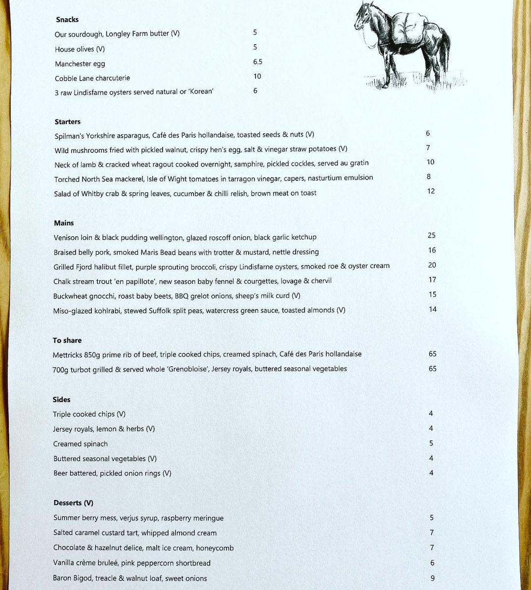Here we go then, it’s the reopening menus! We are back open indoors from Thursday 20th May!Our a la carte menu is available 12pm-9pm, created using the best seasonal and carefully sourced produce, it’s food that we love to eat.