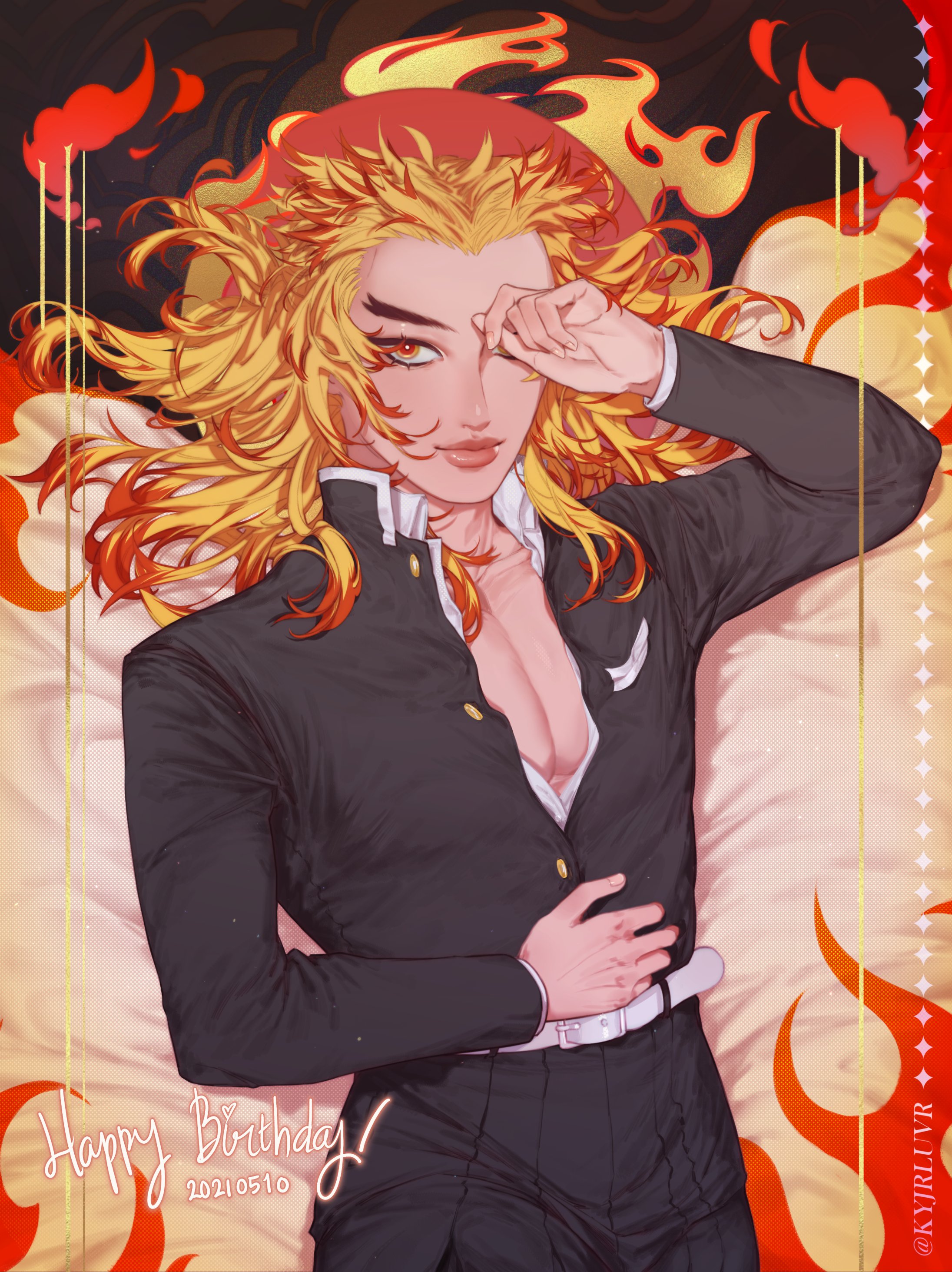 Marja Comms 4 6 Happy Birthday My Flame Pillar 煉獄杏寿郎 生誕祭21 煉獄杏寿郎誕生祭21 T Co 9rdapgjyah Twitter