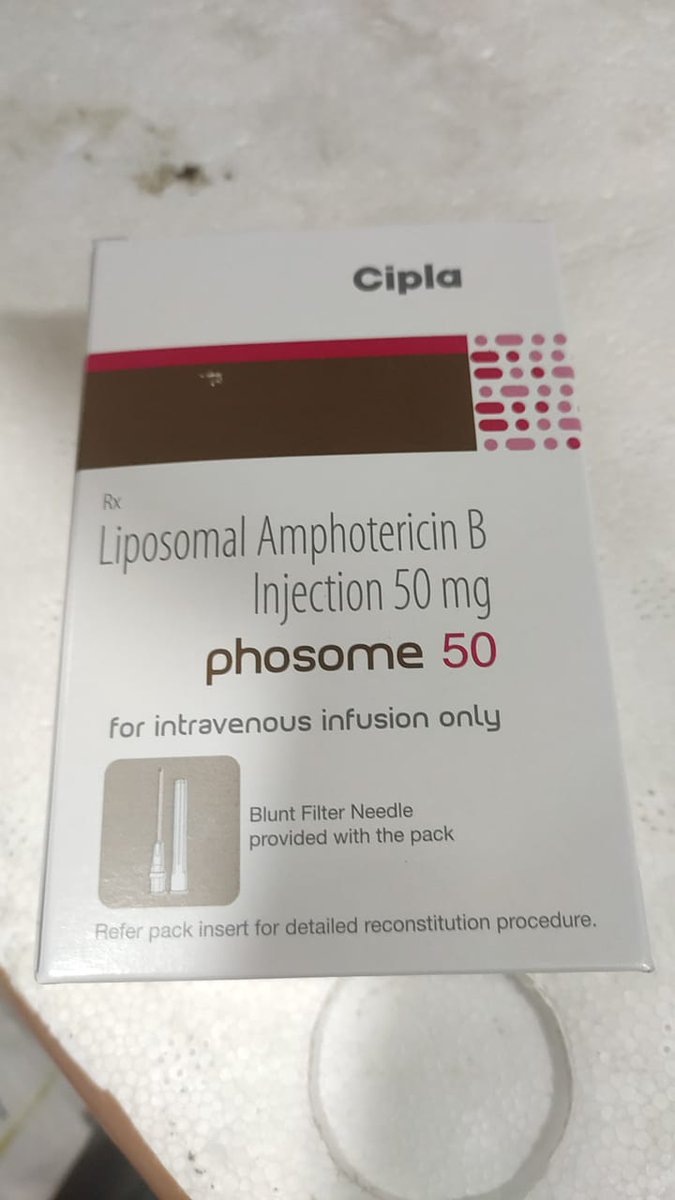 bhuva_deep's tweet photo. Gujarat is facing very bad shortage of Liposomal amphotericin B 50 mg Injection. 
Please help ASAP🙏
@SonuSood @narendramodi @CMOGuj @MoHFW_INDIA @ANI @CNNnews18 @isudan_gadhvi @kumarmanish9 @COVIDNewsByMIB @ijayeshradadiya @WHO https://t.co/lHNuNmAH8u