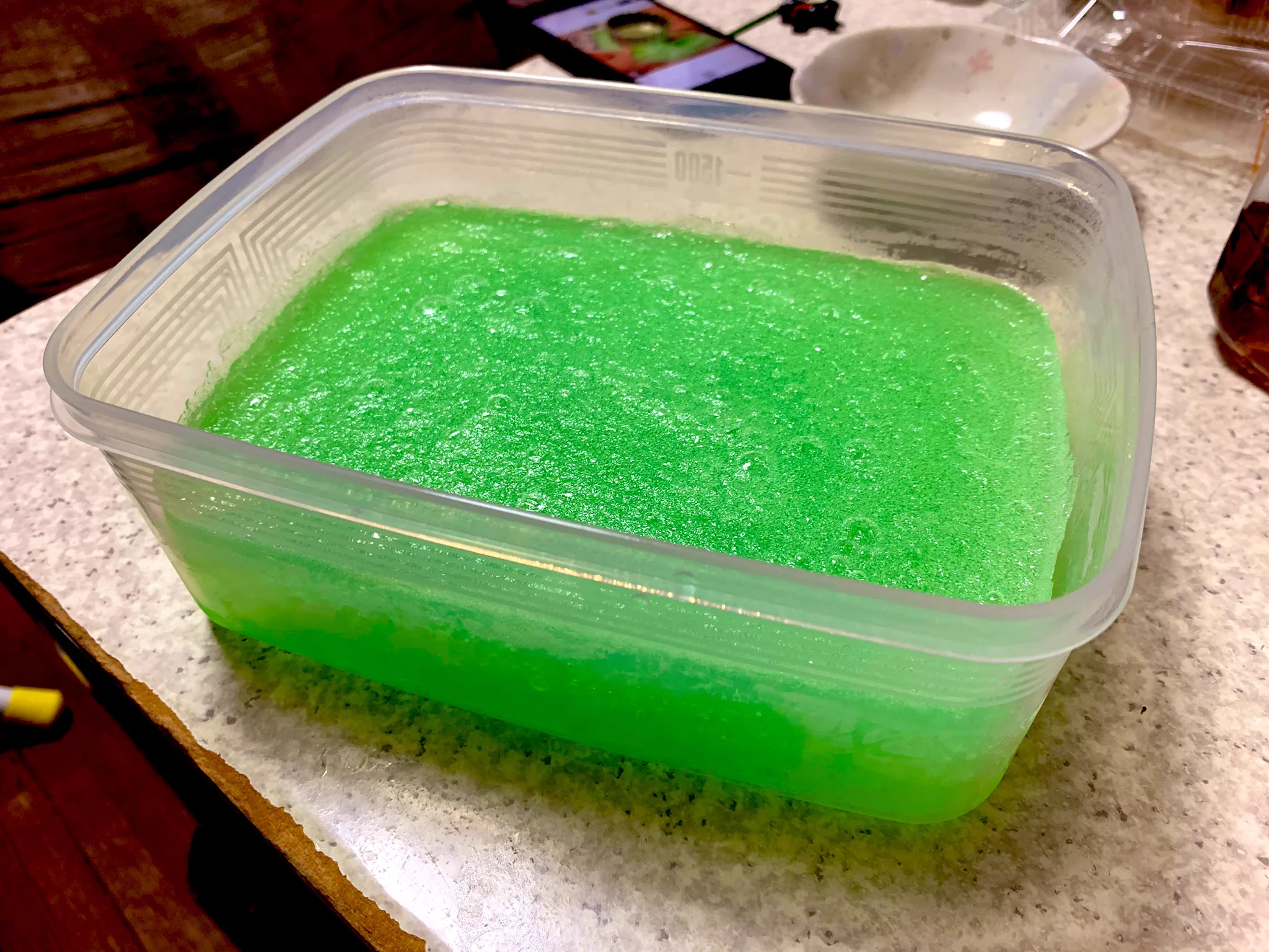 @_3_2_5_ 私がこのツイートを見せて
「コレがすごく食べてみたい！！」
と言ったら、夫が作ってくれました！
(わたし料理できない🤪)
本当に食感がｼｭﾜｼｭﾜしてて綺麗で
とっっっても美味しいです！！！
素敵な食べ物を教えてくださって
ありがとうございます😂😂😂💓 