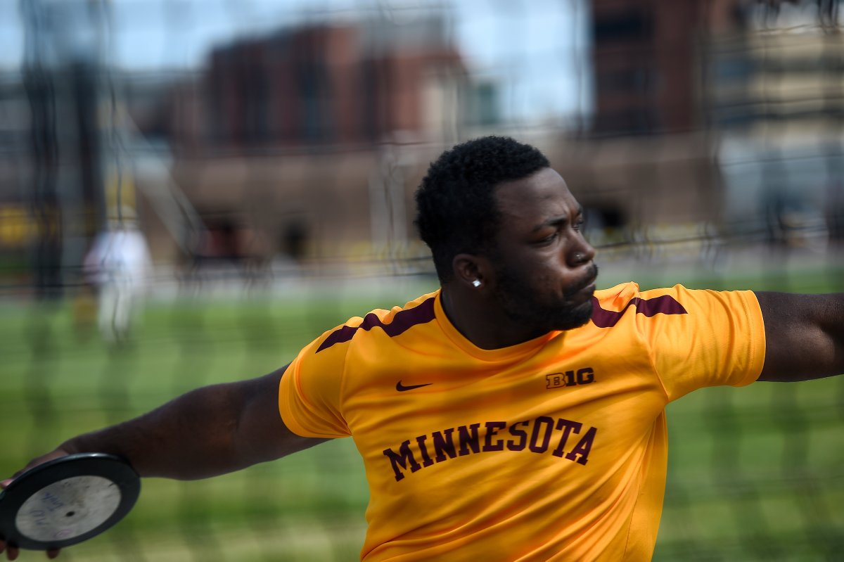 GopherCCTF's tweet photo. The #Gophers are among the nation's top-10 in 7 events according to the @USTFCCCA #EventSquad rankings. 

No. 3 - M discus
No. 3 - M hammer
No. 6 - W 3,000m steeplechase
No. 6 - W 400m hurdles
No. 6 - W discus
No. 8 - M 400m hurdles
No. 9 - W shot put https://t.co/I1HlzelEvt