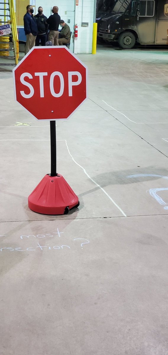 Guard Gate activity in the Howell Center.
"What's your most dangerous intersection?" All of them!!!