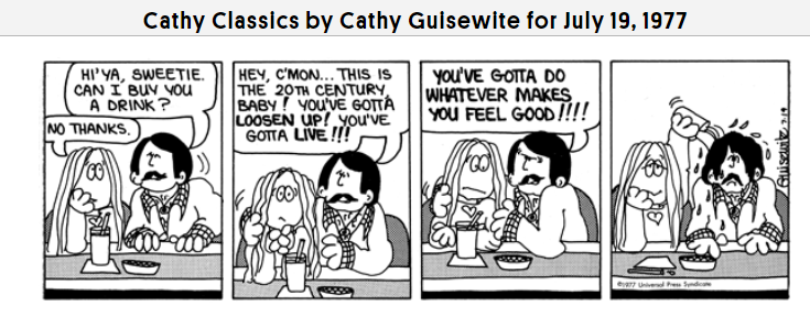 some good early Cathy strips 😌 ack!!! 😌 