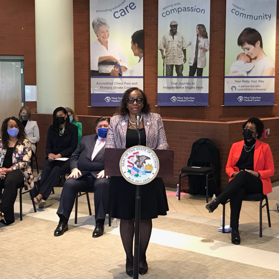 LtGovStratton's tweet photo. I want to recognize the sponsors ⤵️ of the Health Care and Human Services Reform Act for being our #HealthEquity Champions.
Thank you 🙌🏾, Leader @SenMattieHunter and @replilly78, for all your hard work! https://t.co/SZK8SNK9Rd