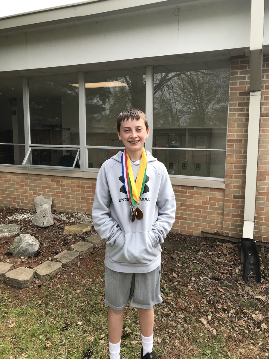 GRS_Science's tweet photo. Final "Fantastic 4" #8thgrader Mason Galyen 3-yr @IllinoisSO Varsity
12-time Regional ๐
including 6๐ฅ !
6-time State ๐
including #boomilever ๐๏ธ & #density State Runner-up ๐ฅ
#1 on 34-yr all-time GRS medalist list! ๐ฏ
#GRStradtion #CelebratingGRS #makinghistory #lefthismark https://t.co/w0L0FJJJ0L