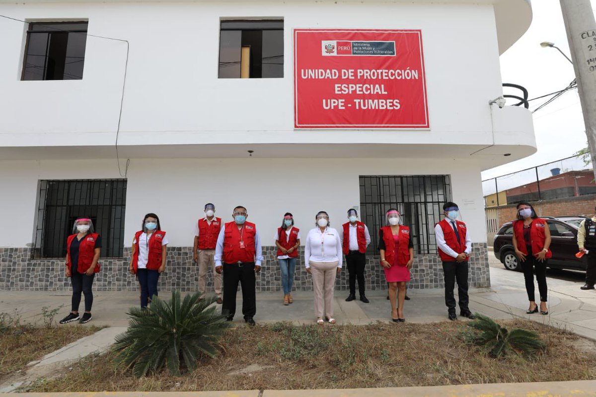 MimpPeru's tweet photo. #Ahora | Ministra #SilviaLoli llega a Tumbes para supervisar los servicios brindados por el #Mimp en la región, a favor de mujeres y población vulnerable. https://t.co/Hd0m4eGrzO