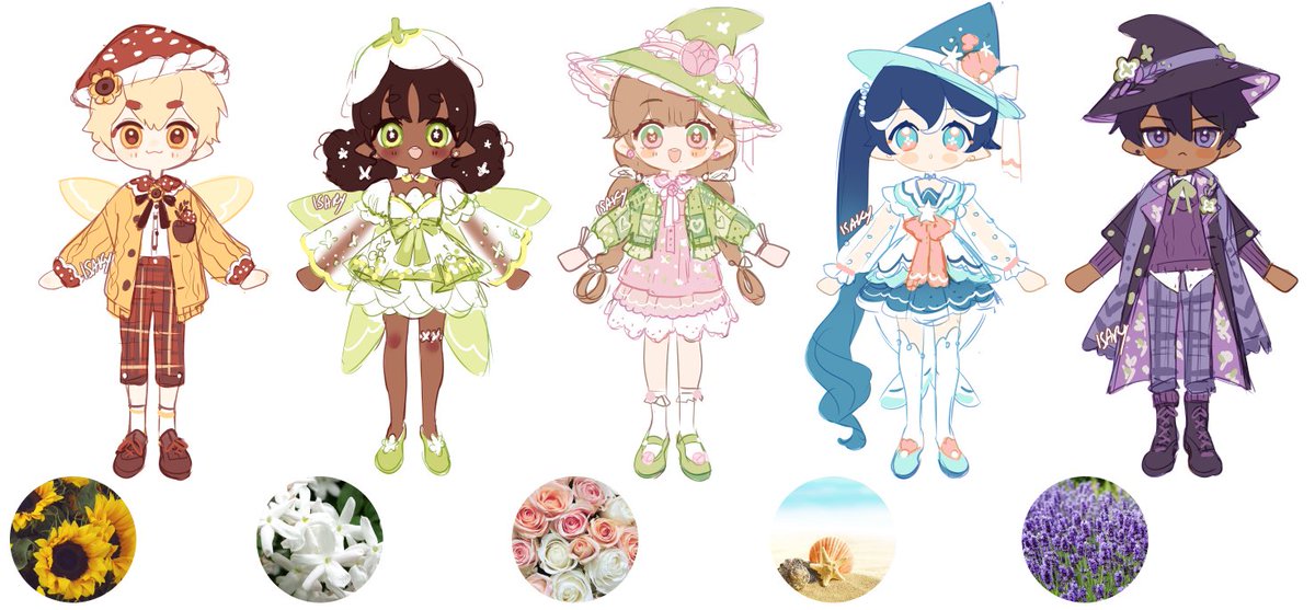 「🌼some Fairies and Witches🌼 」|❄️Isaky❄️Working on Lalin's Curseのイラスト