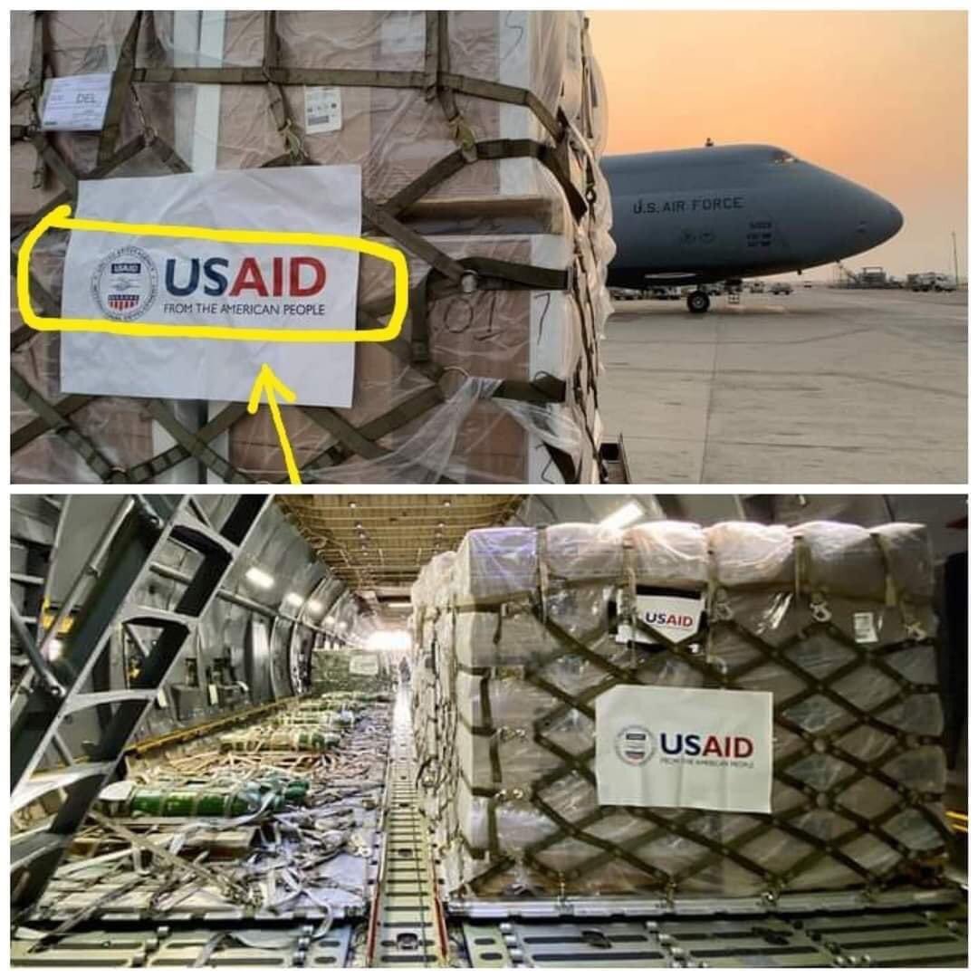 indianraaja's tweet photo. The Americans are crazy.

They sent help to India without a photo of Joe Biden.. 🤦‍♂️ https://t.co/qLp6EB3IS7