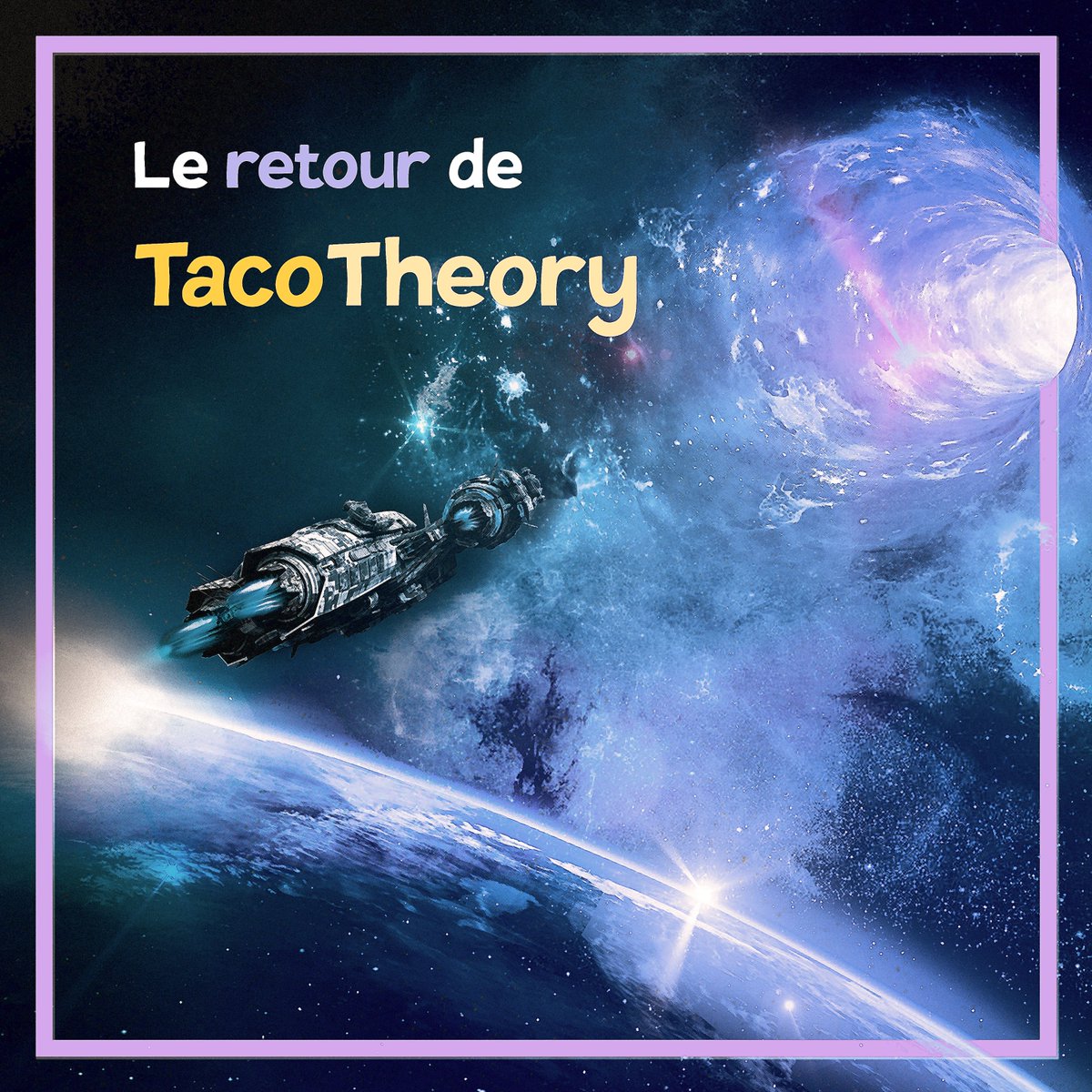 Vous n'êtes pas prêts pour mon nouvel EP 🎉

🔵Bandcamp tacotheory.bandcamp.com/album/le-retou…

#NewAlbum #NewMusic #NewMusicMonday #punkrock  #humour #francophone #qc #Bandcamp