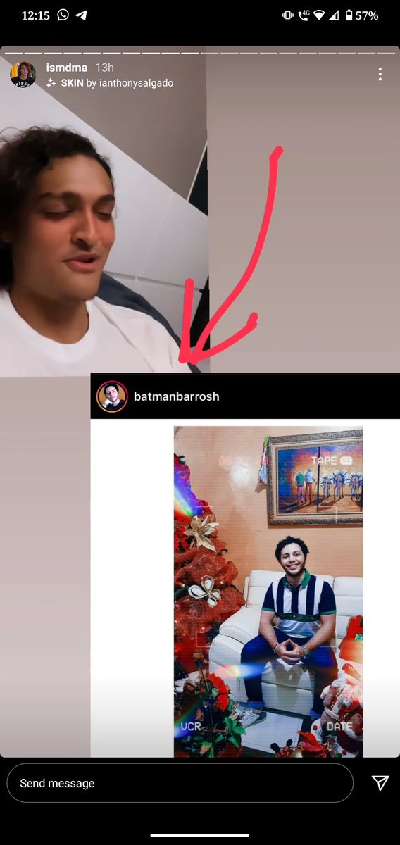 MarlonBarrosH's tweet photo. Jo'a, broski, lo único que hice fue expresarme con una delicada carcajada en el comentario de uno de tus hits musicales. Eso me obsequió un lugar privilegiado entre las menciones de tus stories. El poderosísimo Bruce Wayne se siente orgulloso, principalmente por vivir en Circol. https://t.co/iyuZ0tg2qX