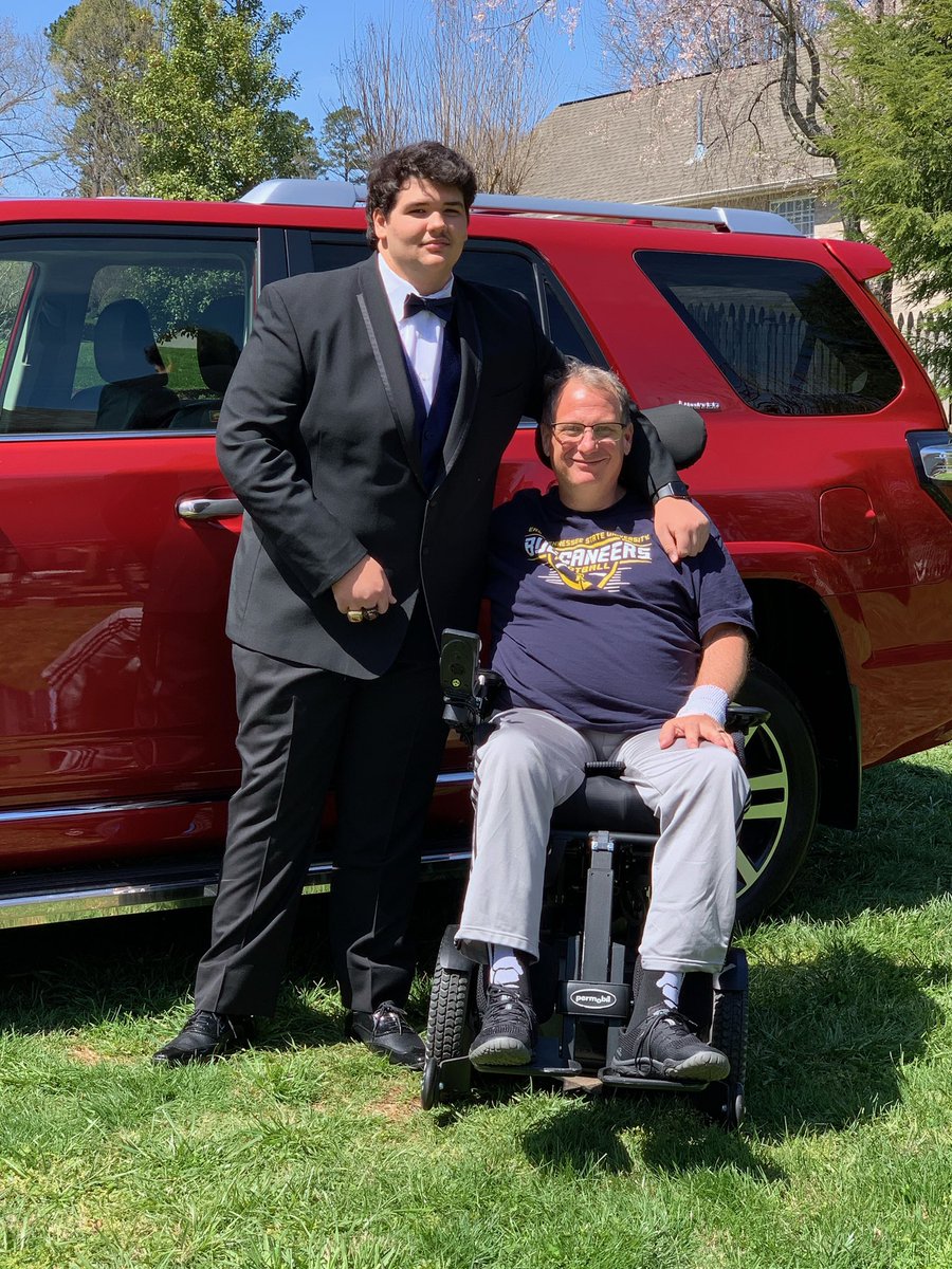noahcnance's tweet photo. It was brought to my attention that May is ALS awareness month. In honor of this month I want admire the optimism and strength of my father. No matter how bad the situation gets he always has a smile on his face and continues to stay positive. I love you dad. #ALSAwarenessMonth https://t.co/JekxxcMAYJ