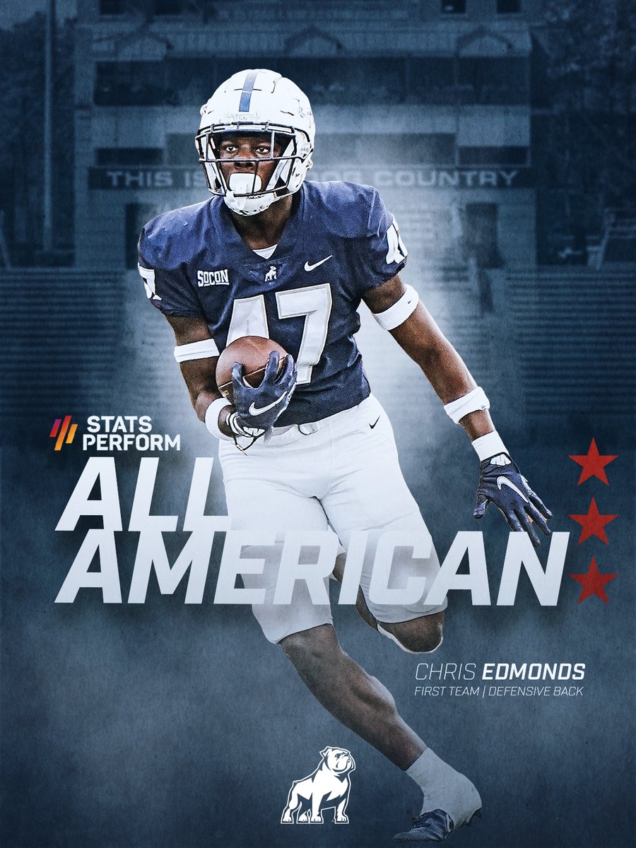 🚨 𝐀𝐋𝐋-𝐀𝐌𝐄𝐑𝐈𝐂𝐀𝐍 🚨

@__mr_clutch ➡️ @FCS_STATS First Team All-American!

It's a 🚫 ✈️  zone with #47 on the field! 

📰 👉 bit.ly/3bhet6h

#HatchAttack | #AllForSAMford