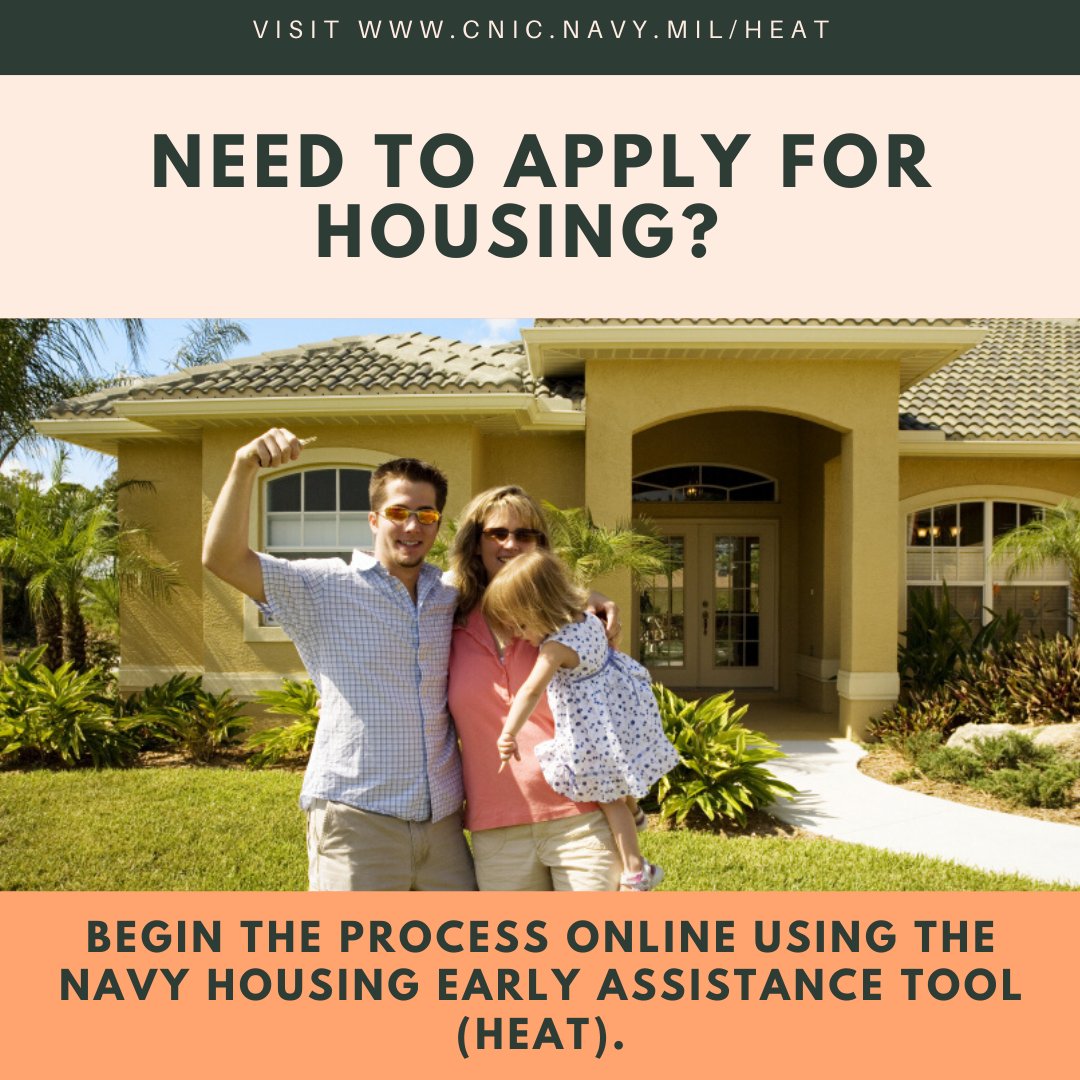 Navy Housing on Twitter: "Need to apply for housing? The easiest way to begin the process is to ...