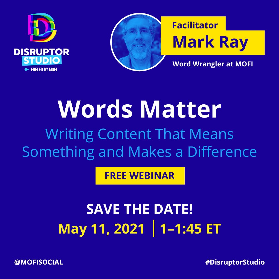 DisruptorLeague's tweet photo. Don't miss this! There is still time to register for Tuesday's session.

Sign up through Disruptor League at https://t.co/FnXOMiu1ZK https://t.co/R8ZuqaRszr