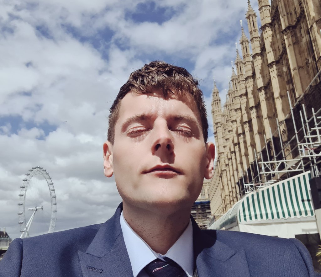MP_Jenner's tweet photo. Soaking up the vibes after going in to work for first time in 12 months! https://t.co/raS2S8dWTH