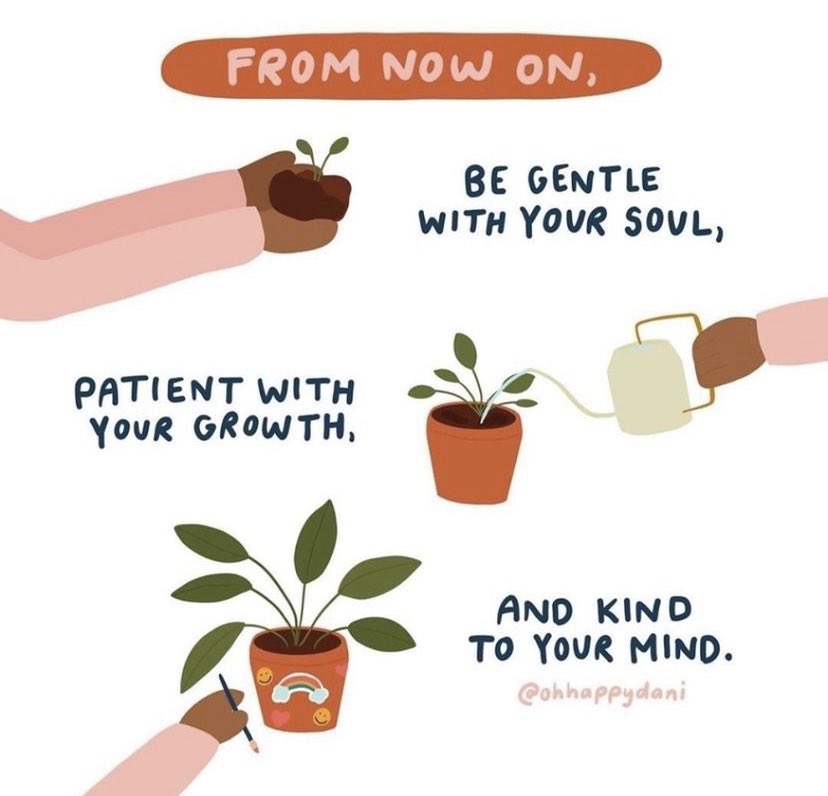 PATCHLab_UTEP's tweet photo. ⭐️No matter how things may have been in the past, you can always choose to be gentle with yourself today 🙏🏻 #BeKind #HappyMonday #MentalHealthAwarenessMonth #PATCHLabCares https://t.co/VS66R3YqhI