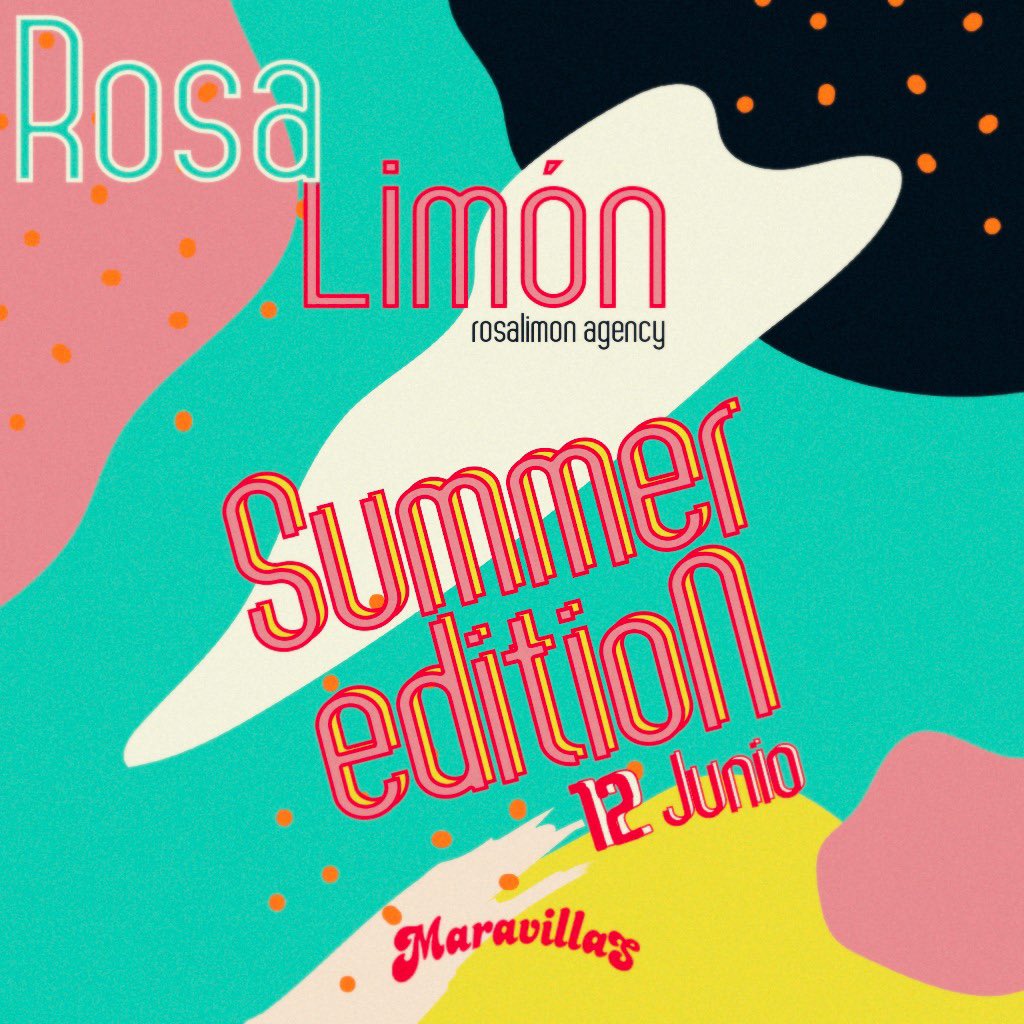 Hey @rosalimondjs Summer Edition Let’s Go! <a href="/MaravillasClub/">Maravillas Club</a> 
Tickets 👉 bit.ly/rosalimonsummer
Save the date!