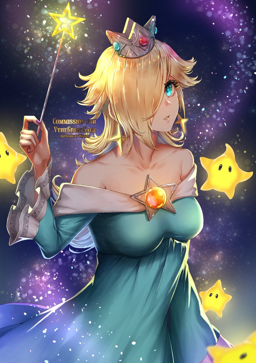 Rosalina 
Commission for @VtheGreatSage ✨