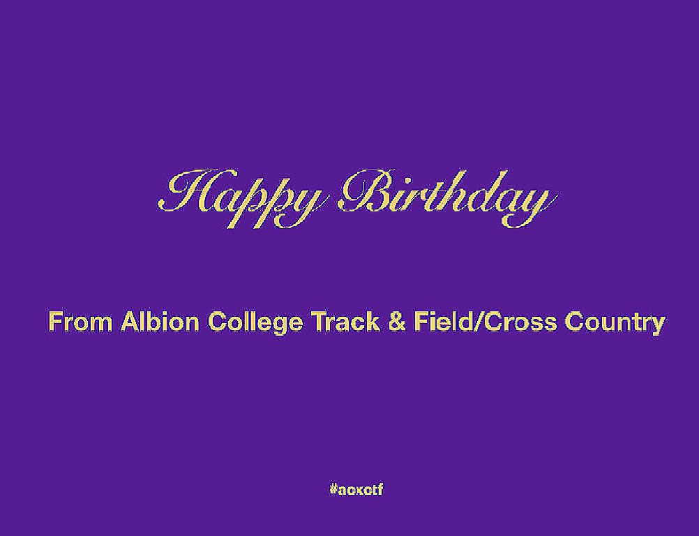 Happy Birthday to acxctf alum Paul Lewis.  