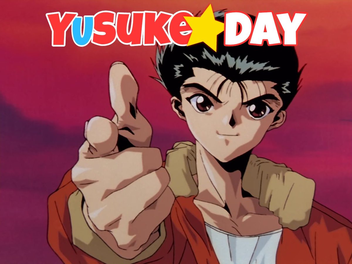 Now that Goku day is over I announce Yusuke day! A day to celebrate the best shonen protagonist (Me)