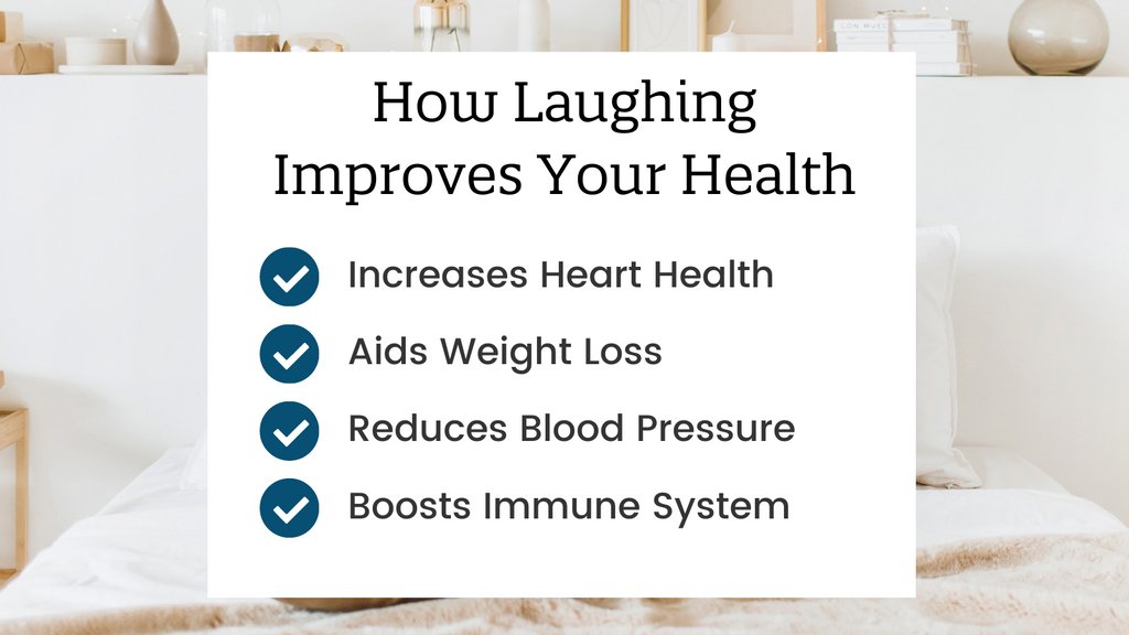 When was the last time you had a good laugh? Not a small giggle, but a laugh that hurts your sides? 

Not only does laughter improve your mood, but it also does wonders for your health. 

Today is a great day to be joyful!